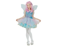 Role play-set for kids Blue Fairy (dress, wings), size 110/120 cm